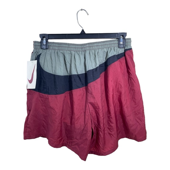 Vintage 90s Nike Big Swoosh Swim Shorts Men's Size XXL White Tag